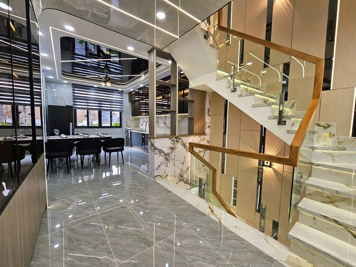 Bán nhà 4 tầng hẻm ô tô Trần Thị Năm Q12, 60m², 7,95 tỷ - Ảnh thu nhỏ 3