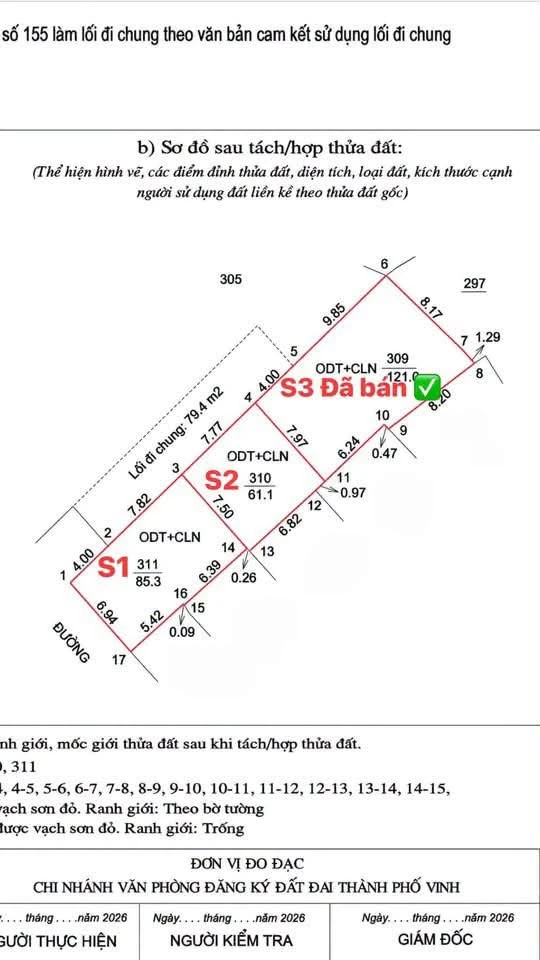 Bán lô đất góc ngõ Nguyễn Văn Cừ 85m2 giá 3.75 tỷ - Ảnh thu nhỏ 3