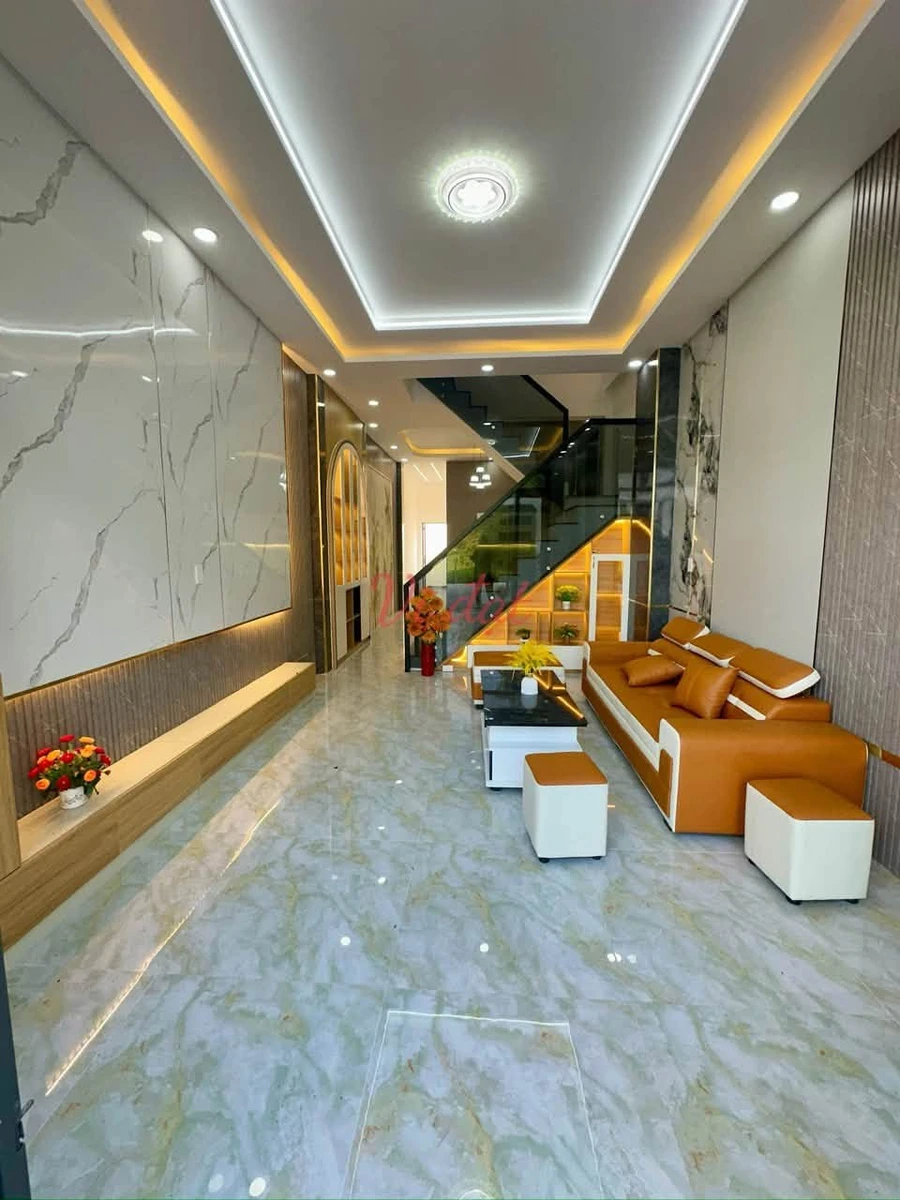 Bán nhà 1 trệt 1 lầu 4x25m, 3PN, xã Phước Lý, Cần Giuộc, giá 2,65 tỷ - Ảnh thu nhỏ 4