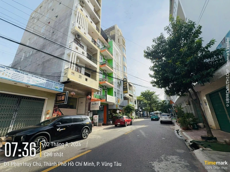 Bán đất mặt tiền đường Phan Huy Chú 97,5m2, Phường 2, Vũng Tàu, cách biển Bãi Sau 300m