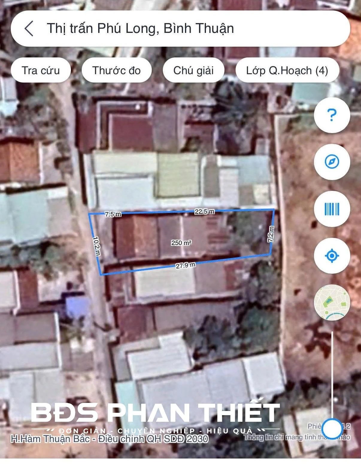 Bán đất mặt tiền 10m Phú Long, Phan Thiết, 246 m², 1 tỷ 400 triệu - Ảnh 1