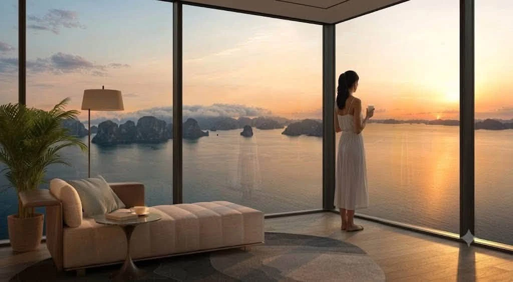 Bán căn hộ 2 PN Aria Bay 73 m² view vịnh - Ảnh thu nhỏ 5