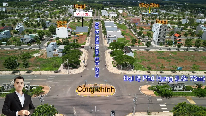 Bán đất 5x25m mặt tiền Đại lộ Khải Hoàn Cát Tường Phú Hưng