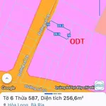Bán lô đất biệt thự 265m² Xã Hoà Long, Bà Rịa - 2 tỷ 250 - Ảnh thu nhỏ 1