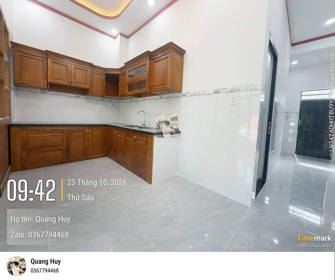 Nhà 3PN 60m² bán Mỹ Phước, Bình Dương 1 tỷ 770 - Ảnh thu nhỏ 5