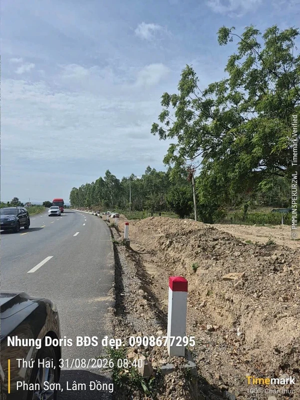 Bán đất mặt tiền QL28B 4.000m² Phan Sơn, Lâm Đồng giá 6 tỷ