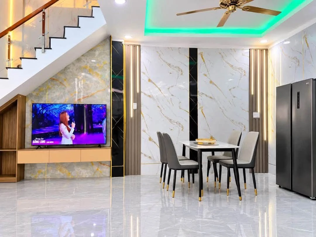 Bán nhà trệt lầu 67m2, 3PN 2WC full nội thất, Bình Chuẩn, Thuận An, Bình Dương - Ảnh thu nhỏ 2