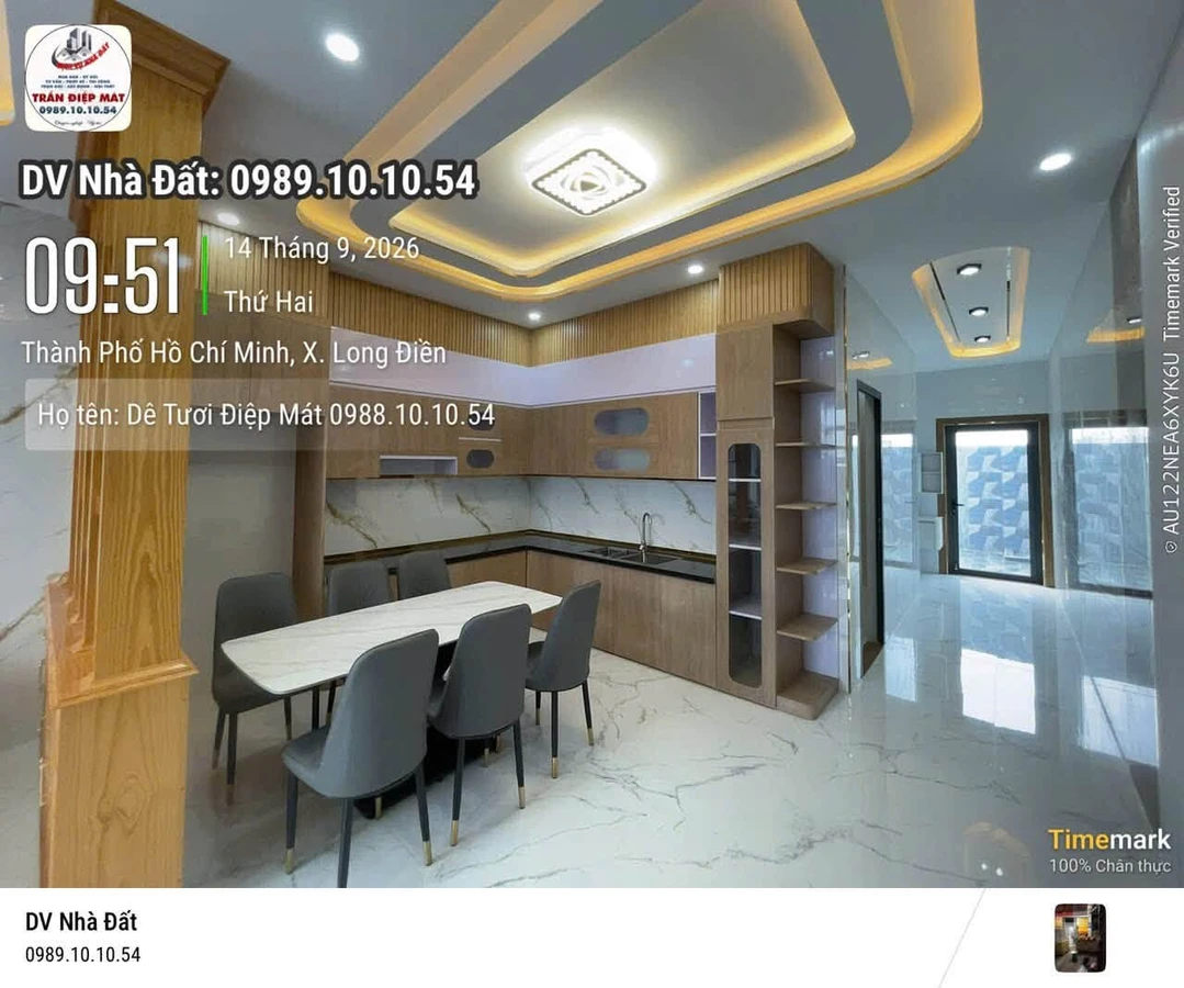 Bán nhà 1 lầu 1 trệt 3PN 50m² Long Hải, 2 tỷ 475 triệu - Ảnh thu nhỏ 3