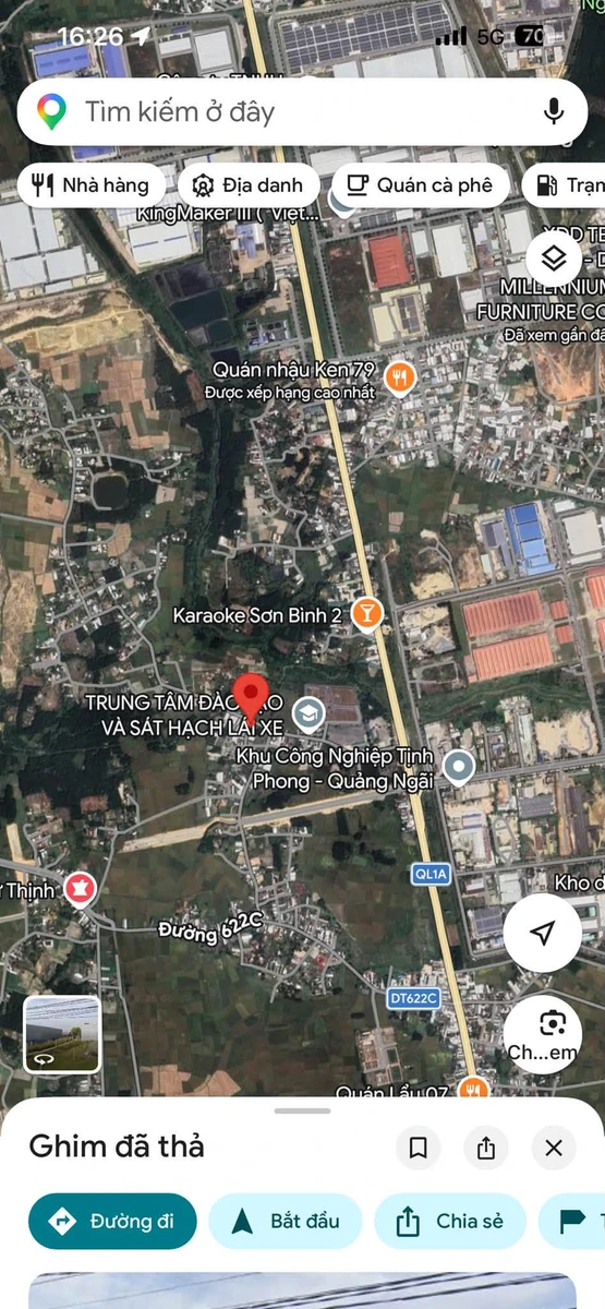 Bán lô góc 100m² mặt tiền đường Đăng Kiểm, Quảng Ngãi - Ảnh 1