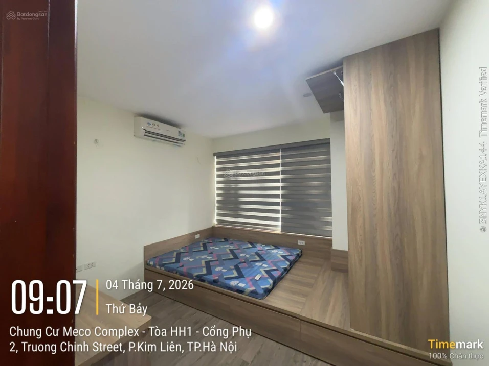 Miễn TG. Cho thuê căn hộ 2 phòng ngủ chung cư Meco ngõ 102 Trường Chinh gần Đại học Y - Ảnh thu nhỏ 4
