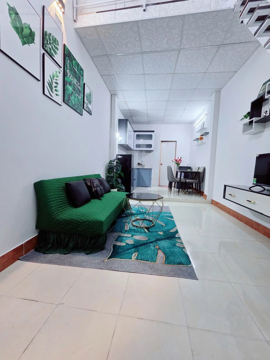 Bán nhà cấp 4 gác lửng kiệt Trần Cao Vân, 35m2, 2PN, sổ hồng chính chủ - Ảnh thu nhỏ 4