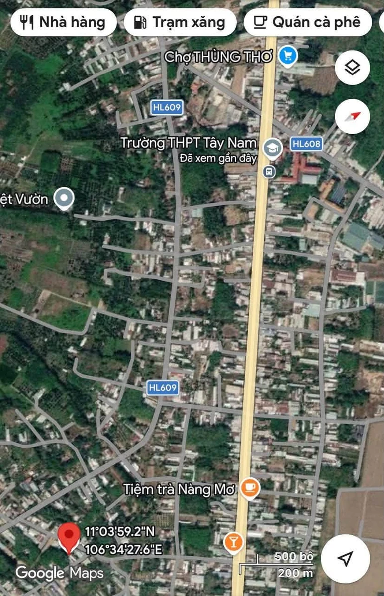 Bán lô đất thổ cư đường nhựa 8m giá 1,3 tỷ tại Phú An - Ảnh thu nhỏ 3