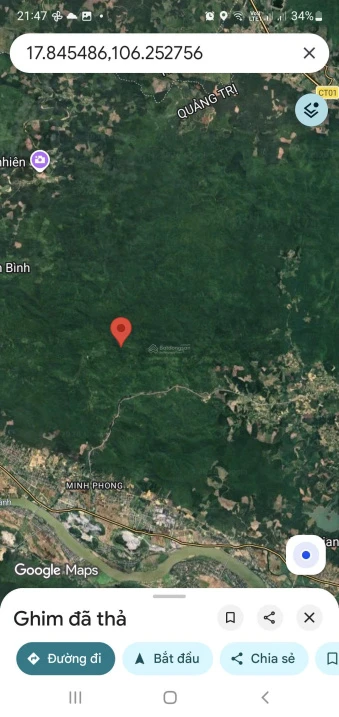 Bán lô đất rừng sản xuất hơn 163 héc-ta (ha) tại Tiến Hoá - Tuyên Hoá -Quảng Bình (Chỉ 2.900đ/m2) - Ảnh thu nhỏ 4
