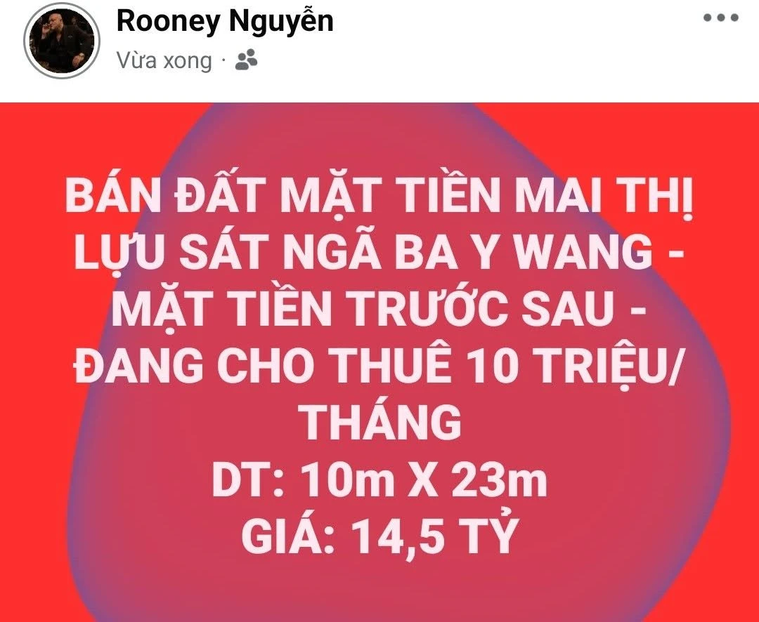 Bán đất mặt tiền Mai Thị Lựu 230m2, giá 14,5 tỷ - Ảnh 1