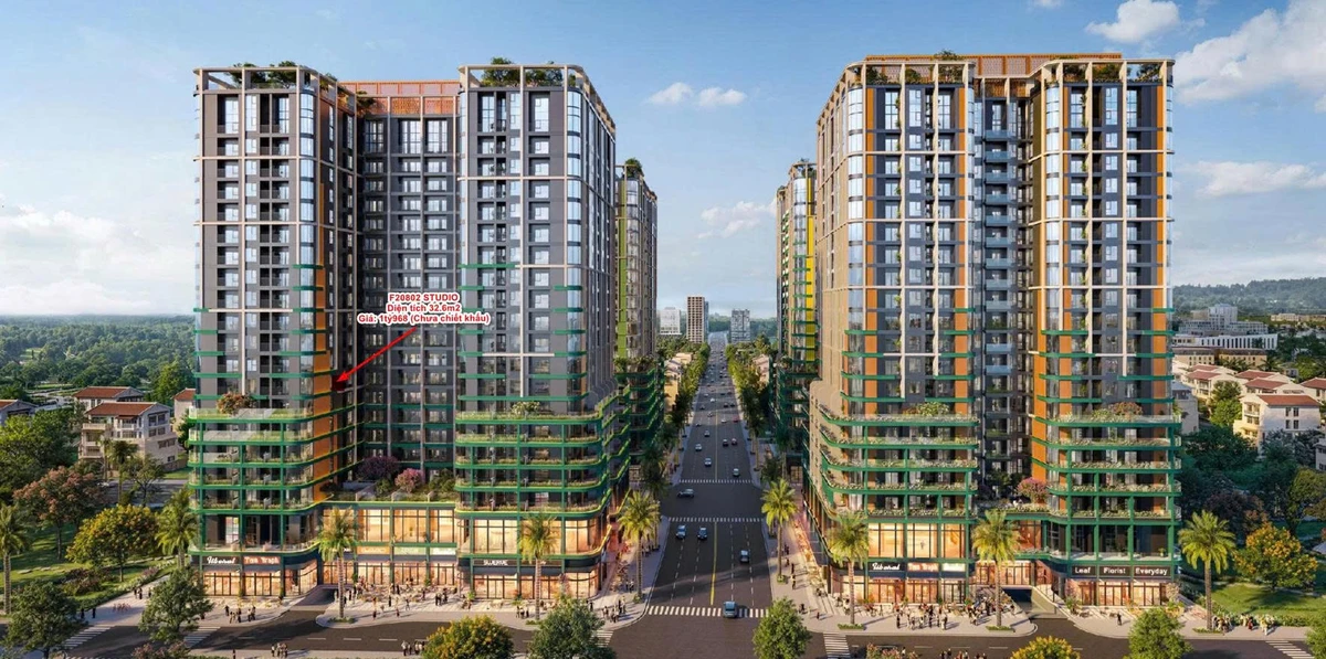 Bán studio FourS Tower 32,6m² 1,9 tỷ Đà Nẵng - Ảnh 1