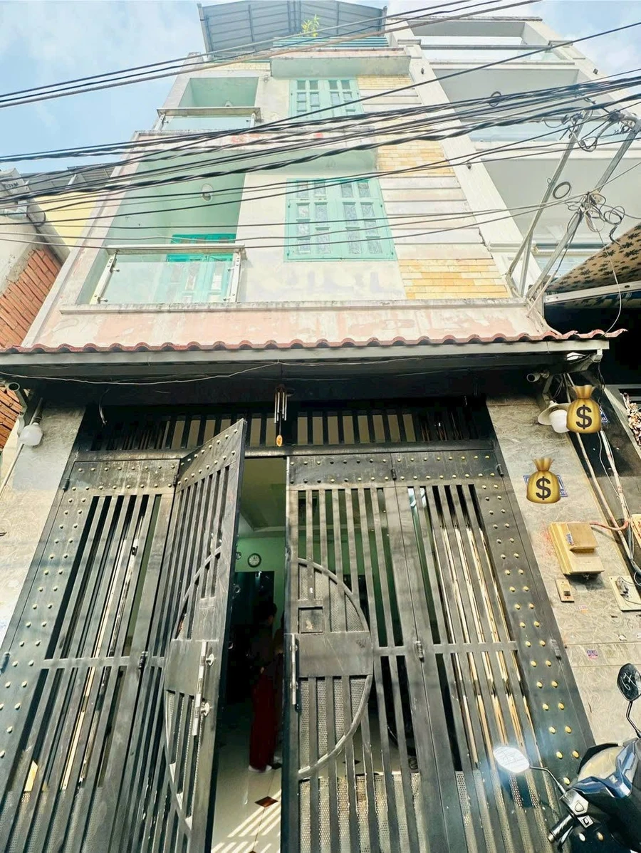 Bán nhà 4 tầng 56m² 4PN Quận 11 gần Đầm Sen - Ảnh 1