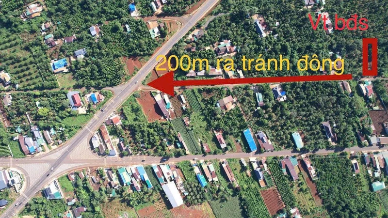 Bán đất mặt tiền đường nhựa 5x30m gần ngã 4 đèn đỏ Đường Tránh Đông, Phường Ea Kao, Đắk Lắk