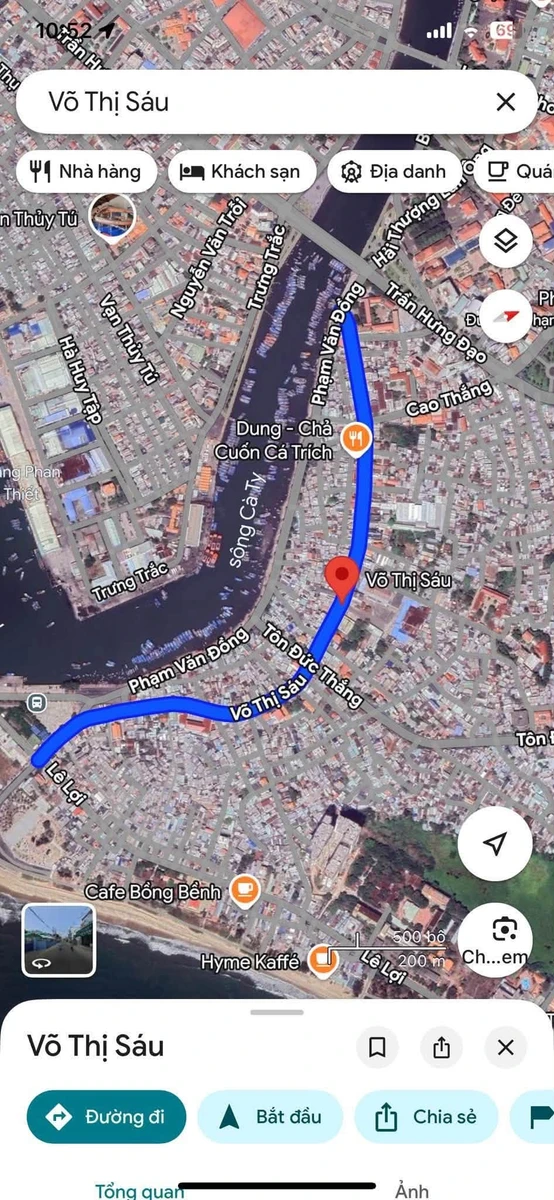Bán đất mặt tiền Võ Thị Sáu Phan Thiết 62 m2, 3,15 tỷ - Ảnh thu nhỏ 3