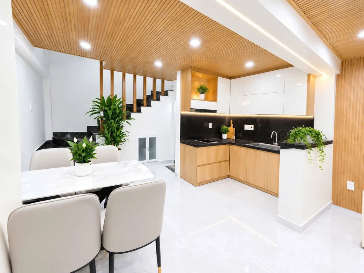 Bán nhà 3,5 tầng 120m² 3PN Trần Xuân Lê Quận 12 - Ảnh 1