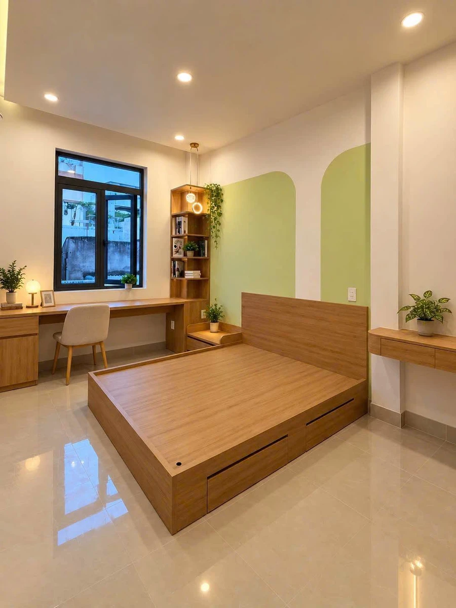 Bán nhà mặt tiền Nguyễn Thái Học, 40m², 2PN, 3 tỷ 400 triệu - Ảnh thu nhỏ 5
