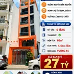 Bán tòa VP mặt tiền Nguyễn Văn Nguyễn, 66m², Quận 1 - Ảnh thu nhỏ 1