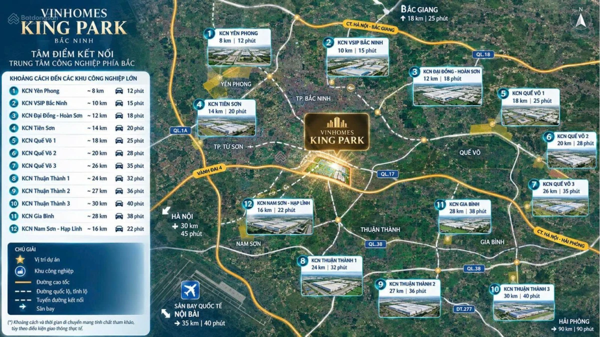 BT liền kề Vinhomes King Park - Đại đô thị All in One đầu tiên tại Bắc Ninh - Biểu tượng sống mới - Ảnh thu nhỏ 2