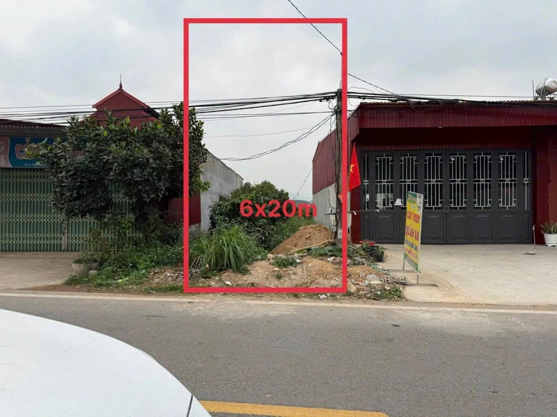 Bán đất 120m² full thổ cư view hồ Lục Ngạn