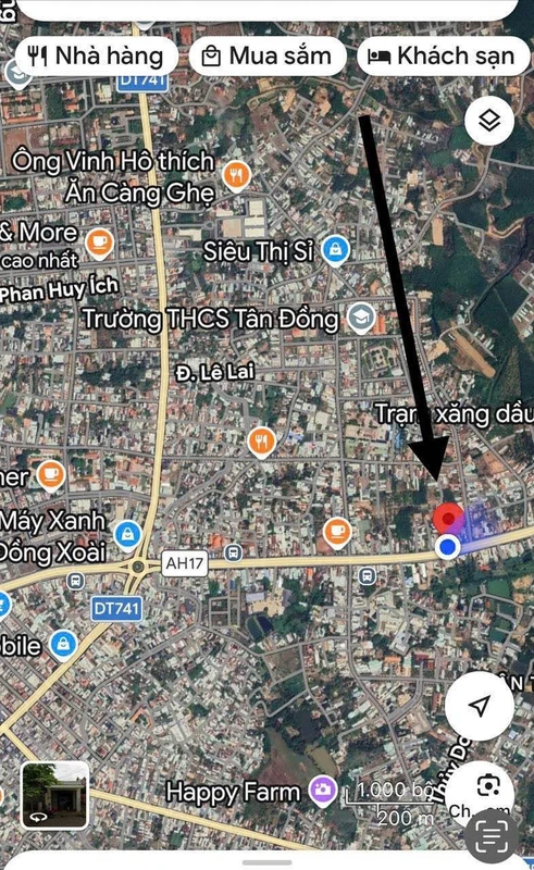 Bán nhà lô góc 2 mặt tiền QL14, Đồng Xoài, 308m²