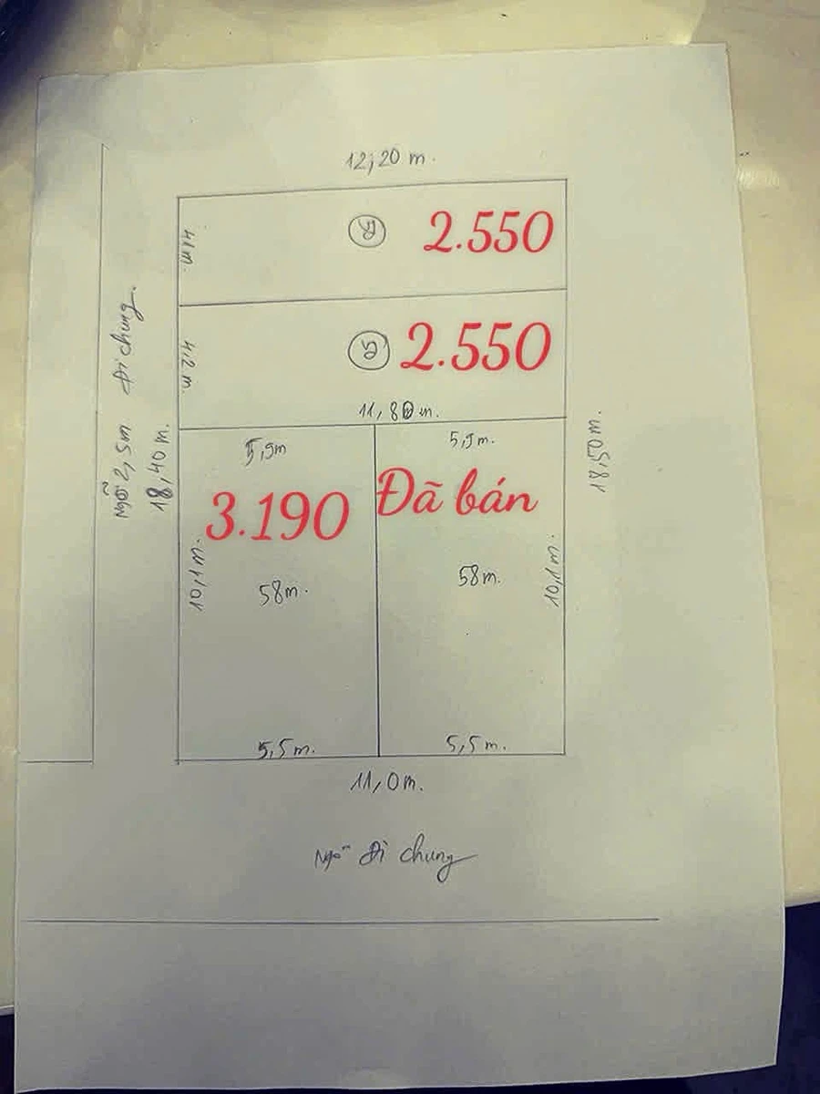 Bán đất Phủ Thượng Đoạn Nhà Bè 50-58m2, 2 tỷ 550 triệu - Ảnh thu nhỏ 2
