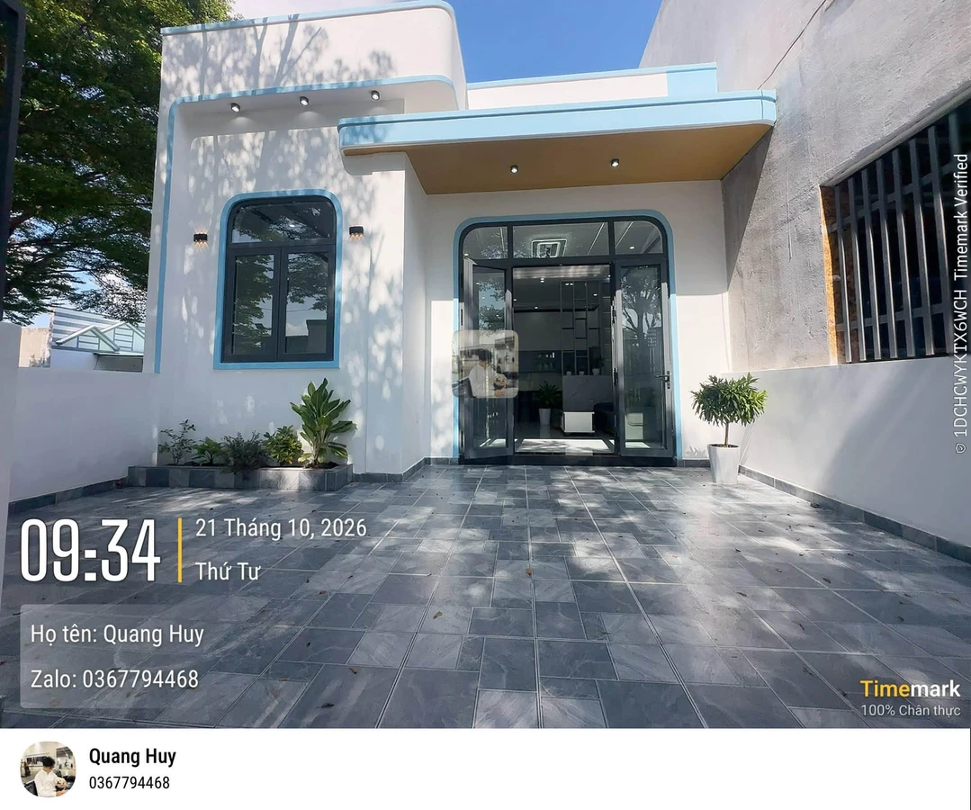 Bán nhà cấp 4 105m² 3 phòng Tân Định, Bình Dương 1 tỷ 920 triệu - Ảnh thu nhỏ 2