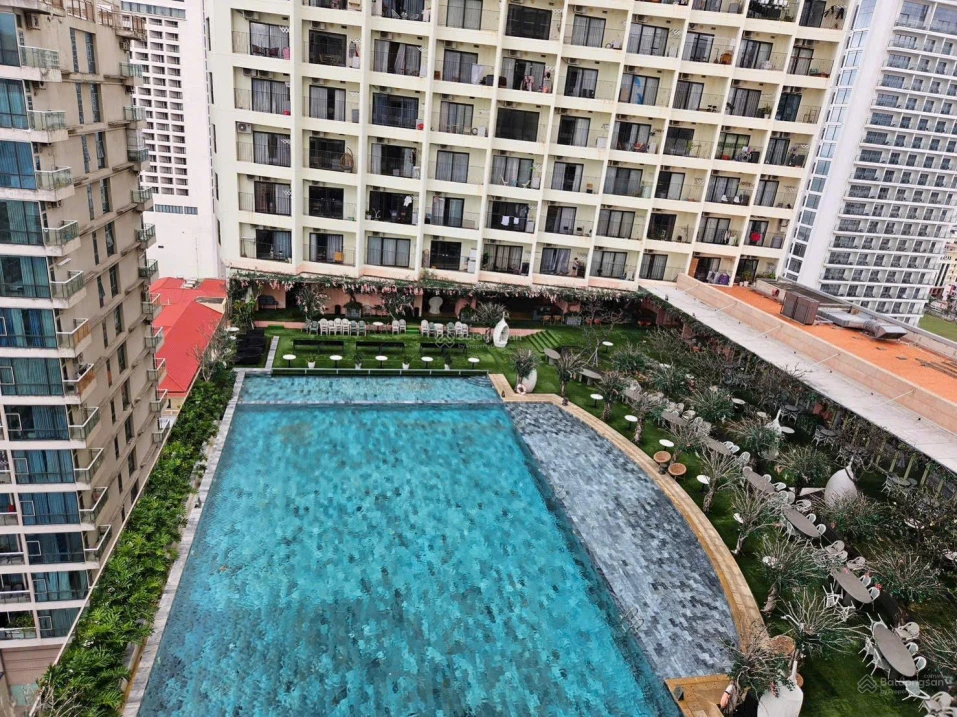 Sổ hồng lâu dài căn góc 2PN Gold Coast Nha Trang tòa Nam tầng cao view biển - Ảnh thu nhỏ 4