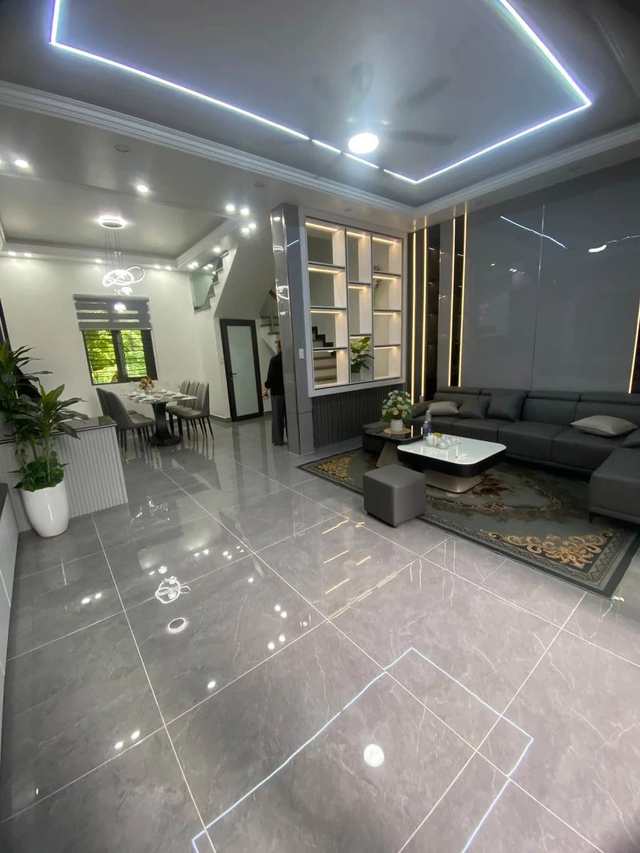 Bán nhà 3 tầng 55m2 full nội thất, ô tô đỗ cửa, gần chợ Vĩnh Khê, An Đồng - Ảnh thu nhỏ 2