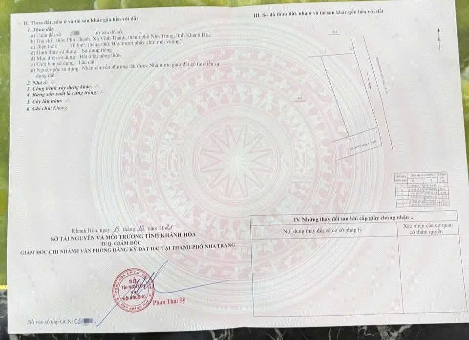 Bán 2 lô đất hẻm ô tô Nha Trang 69-71m², 1,4 tỷ - Ảnh thu nhỏ 3