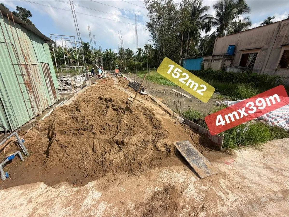 Bán lô đất 152.6m2 mặt tiền 4m Tân An, Long An 639 triệu - Ảnh thu nhỏ 2