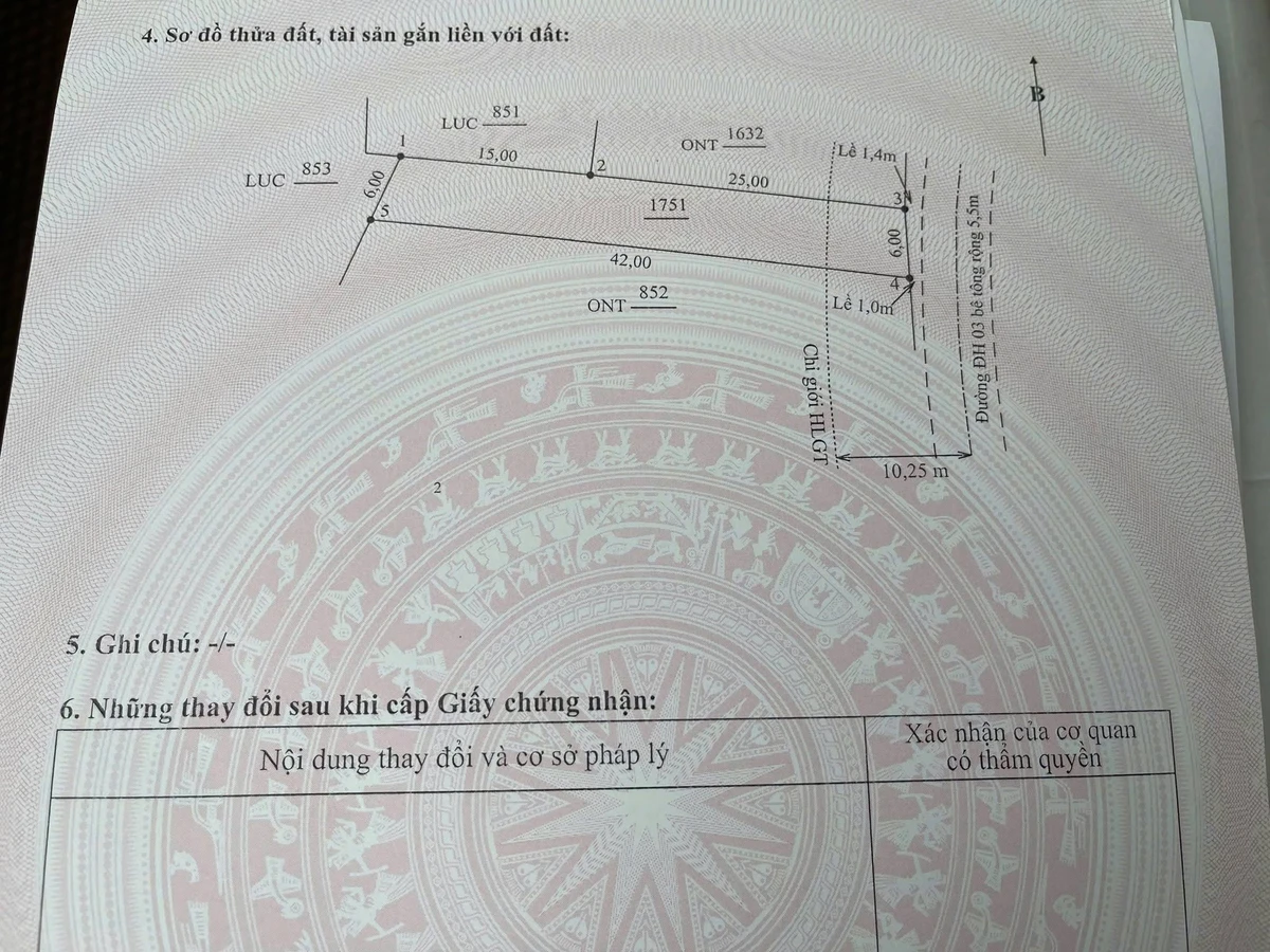 Bán đất mặt tiền trục liên xã DH3, 240m2, giá 1,35 tỷ tại Điện Bàn, Quảng Nam - Ảnh thu nhỏ 4