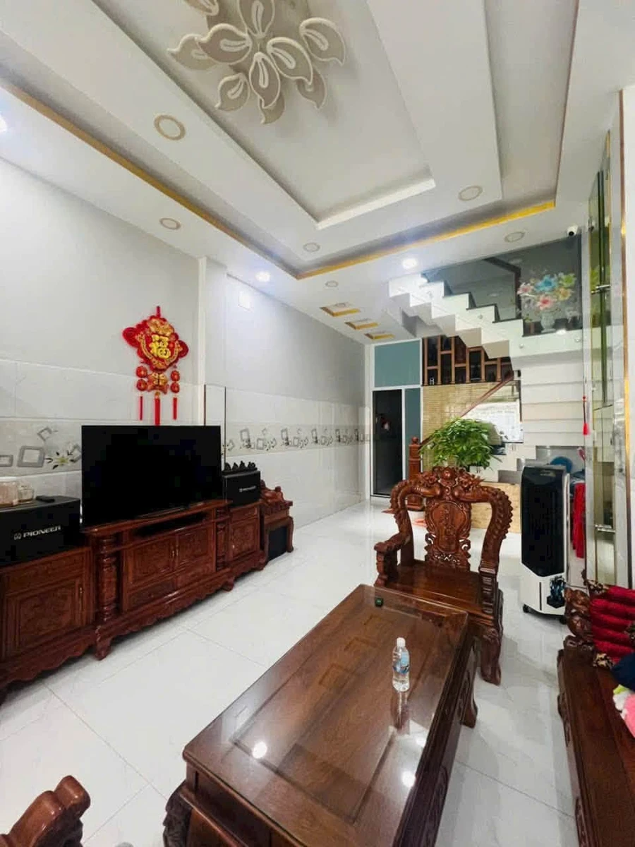 Bán nhà mặt tiền nội bộ khu Tên Lửa, 4x19m, 1 trệt 2 lầu, Bình Tân - Ảnh thu nhỏ 3