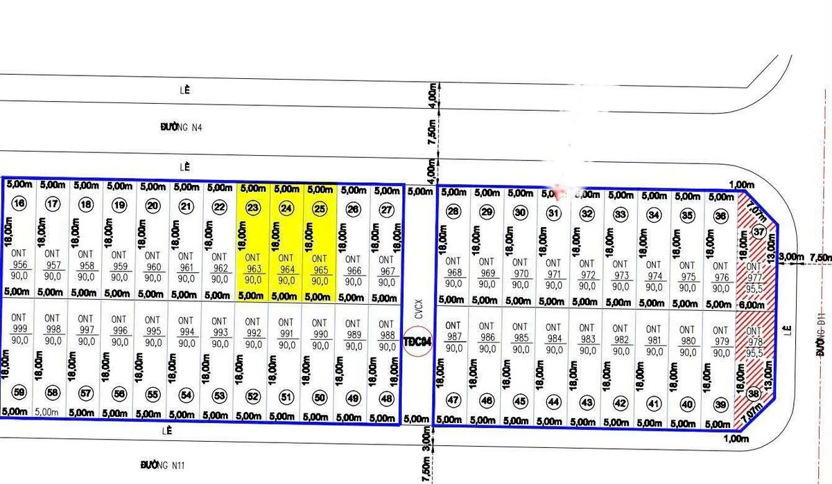 Bán nền đất 90m² mặt tiền đường N4 Thanh Phú 2,7 tỷ - Ảnh thu nhỏ 4