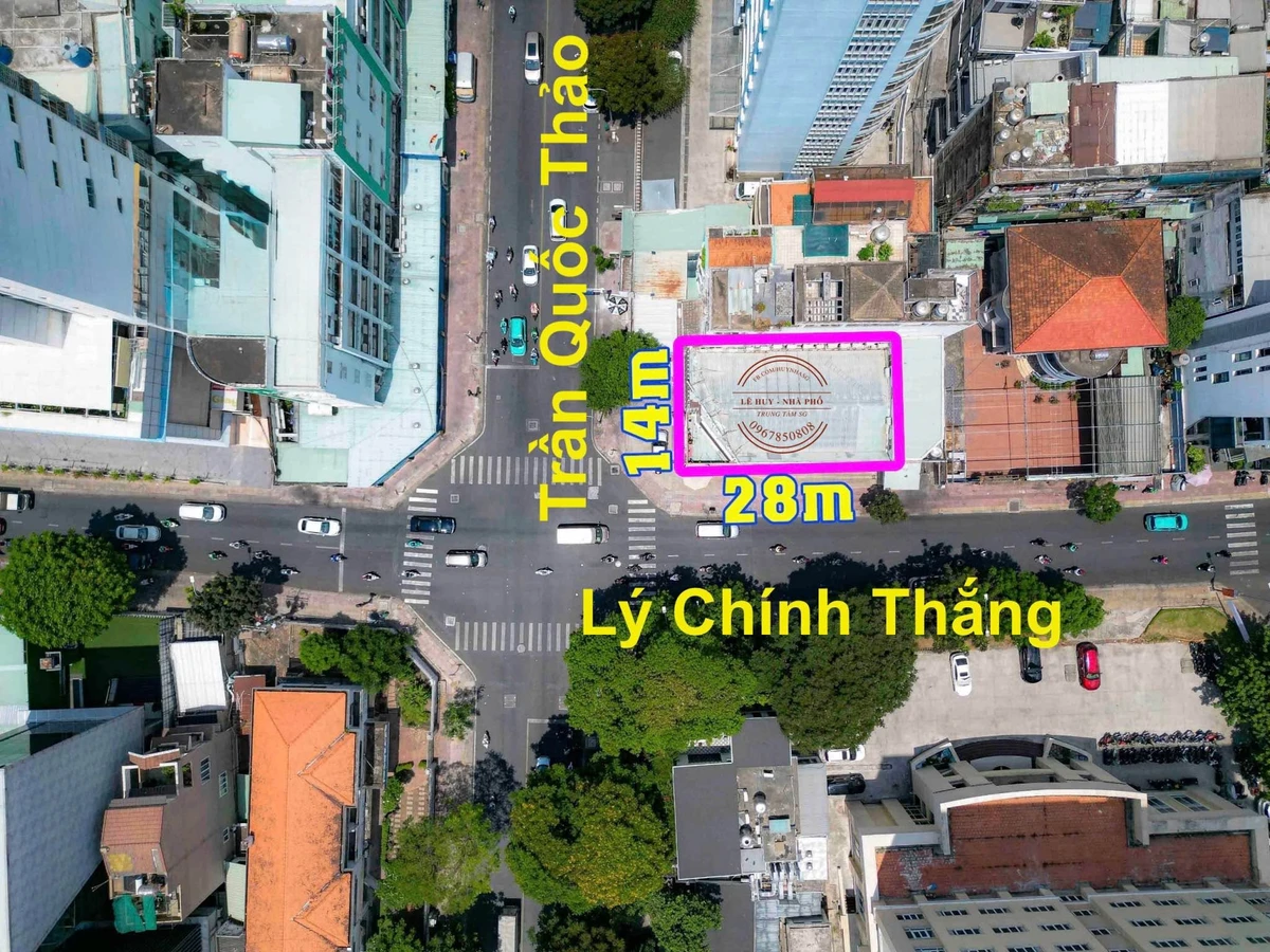 Bán nhà 2 mặt tiền Trần Quốc Thảo 412,9m2 Quận 1 - Ảnh thu nhỏ 2