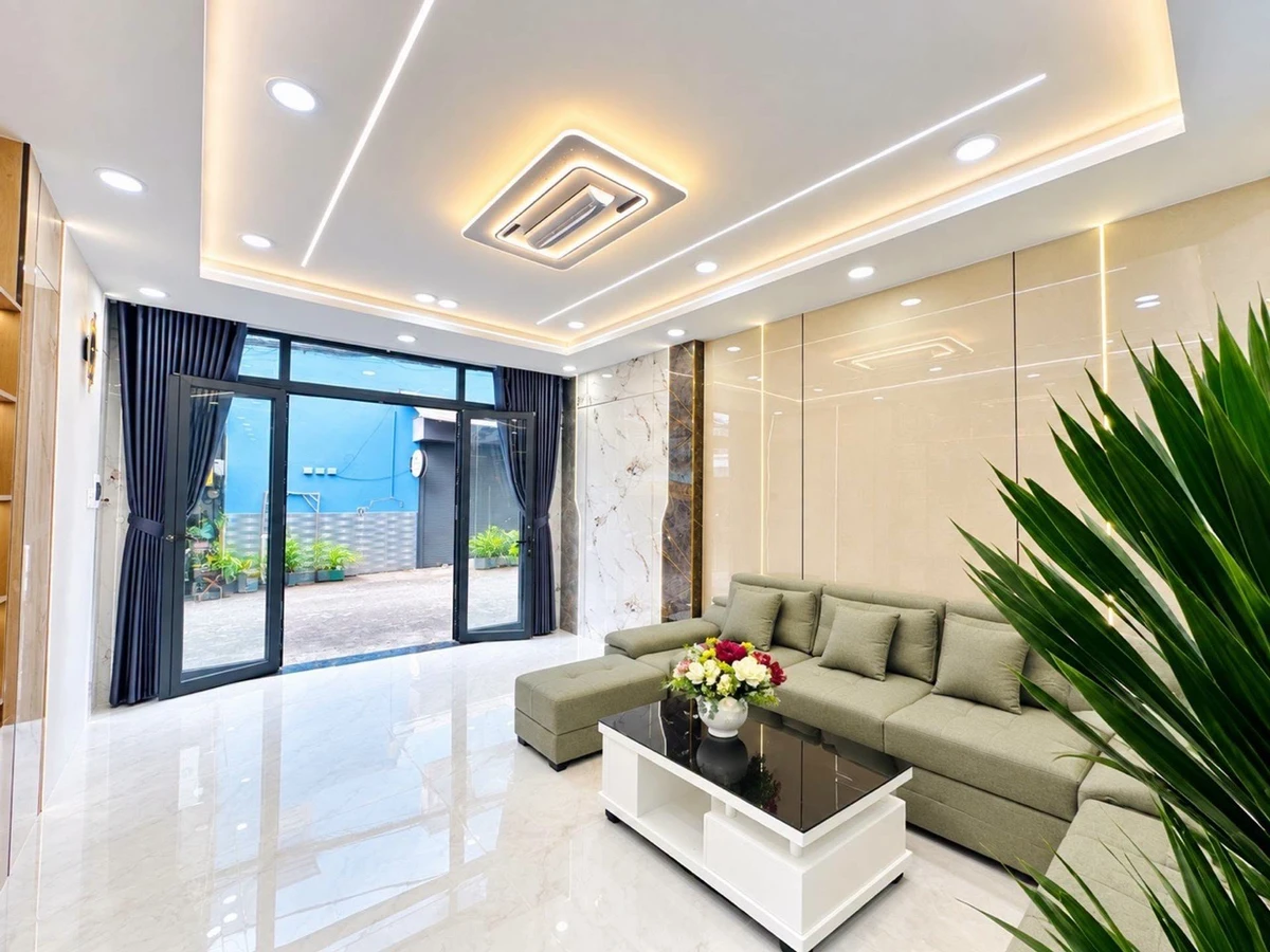 Bán nhà góc 1 trệt 1 lầu 3PN hẻm kinh doanh Trần Thị Hè, 64m2 giá 4,85 tỷ, Quận 12 - Ảnh thu nhỏ 2
