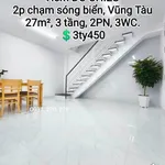 Bán nhà 3 tầng 81m² sát Đồ Chiểu, gần biển Vũng Tàu 3 tỷ 450 - Ảnh thu nhỏ 2