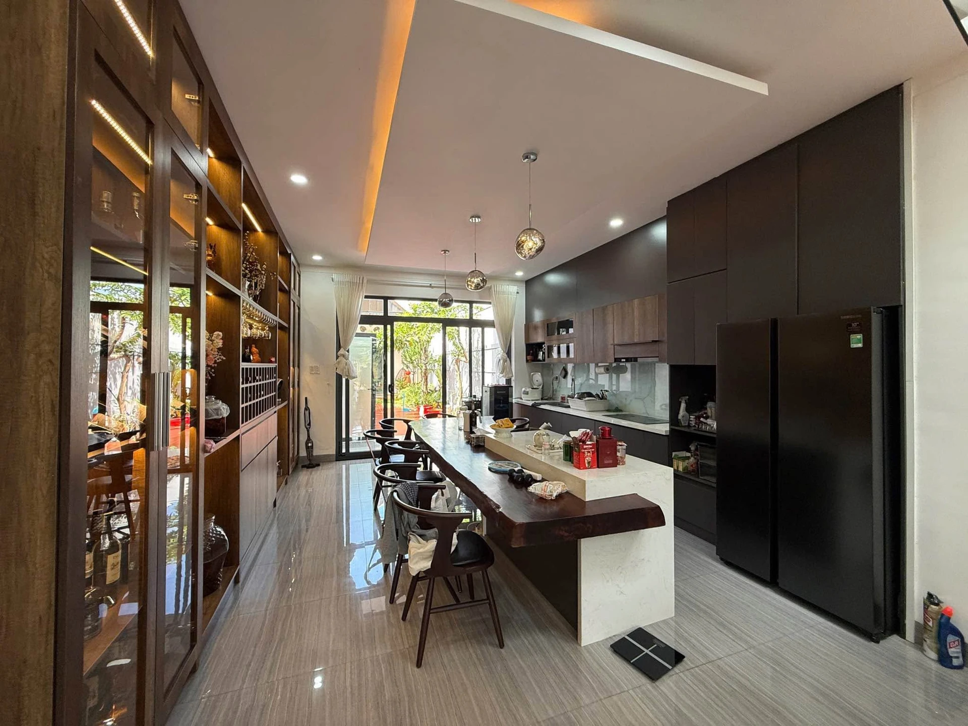 Bán nhà phố vườn 5x50m (250m²) 3 PN ở Hóc Môn - Ảnh 1