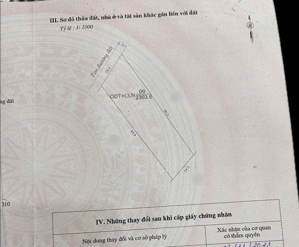 Bán đất 2.300m² trung tâm Đồng Xoài, Bình Phước, 2 tỷ - Ảnh thu nhỏ 2