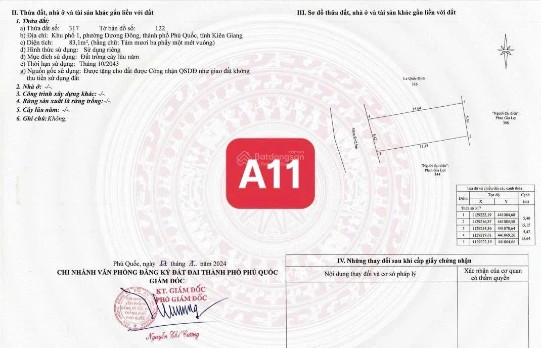 Hiếm! Lô đất 86m2 2 mặt tiền hẻm toà án 30/4 trung tâm Dương Đông, gần biển, lý tưởng xây homestay - Ảnh thu nhỏ 2