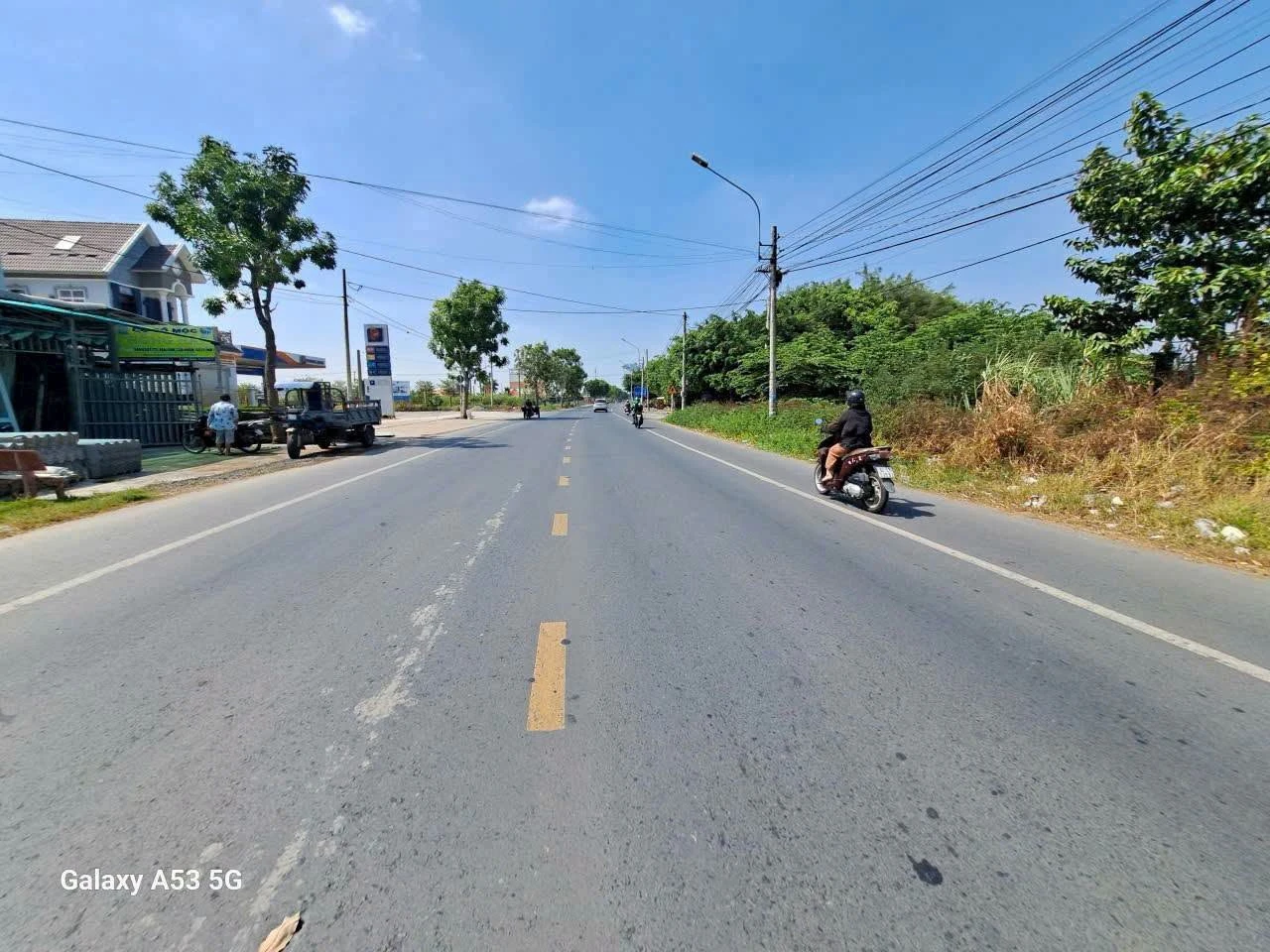Bán đất mặt tiền QL50 xã Tân Lân 855m² Cần Dước - Ảnh 1