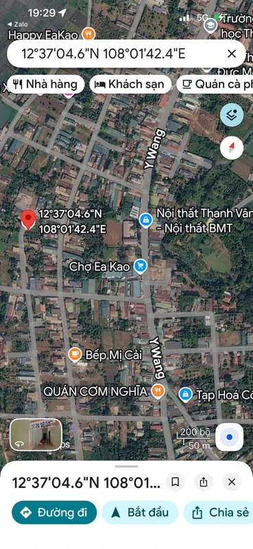 Bán đất Eakao 145m² giá 1 tỷ 190
