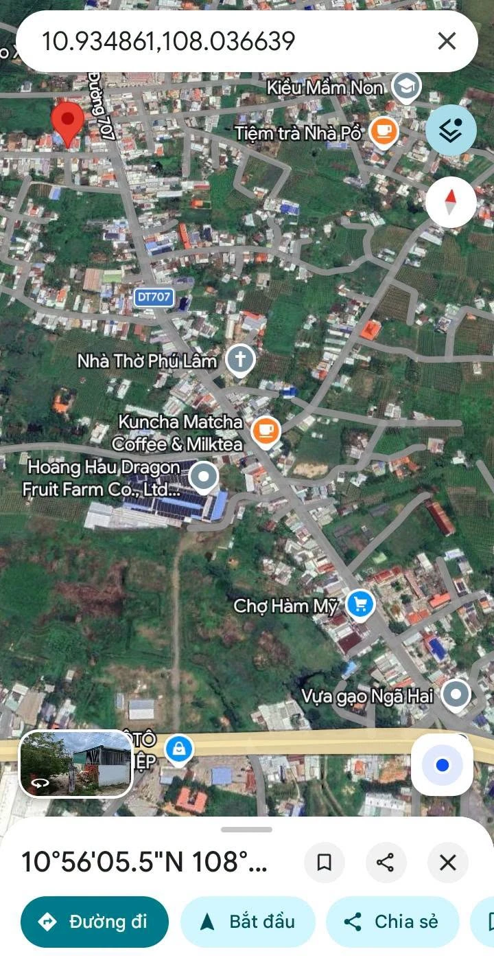 Bán nhà cấp 4 172m2, Xã Hàm Mỹ, Bình Thuận, 1.5 tỷ - Ảnh 1