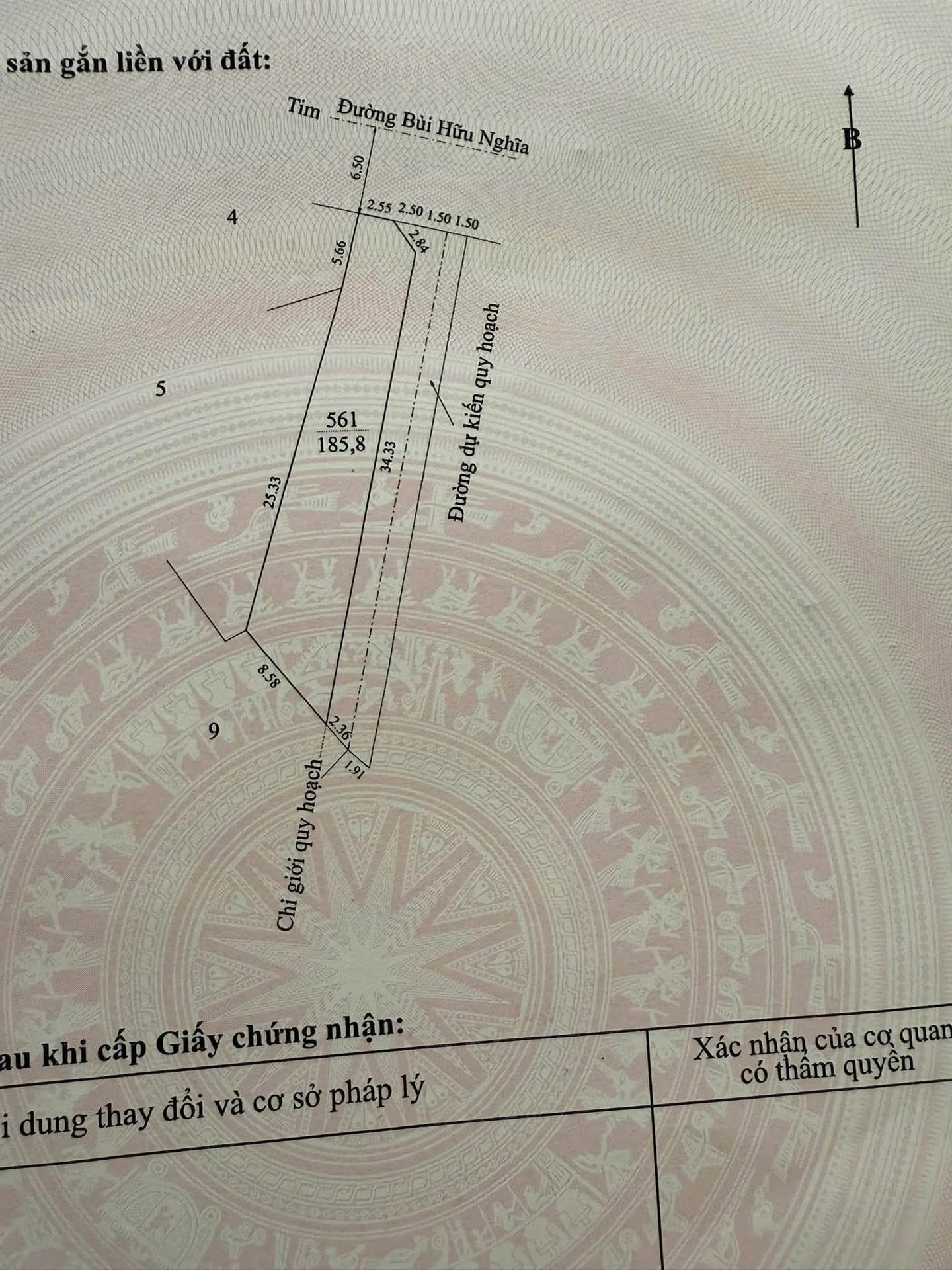Bán đất mặt tiền 185m2 Bùi Hữu Nghĩa Phú Xuân Huế - Ảnh 1