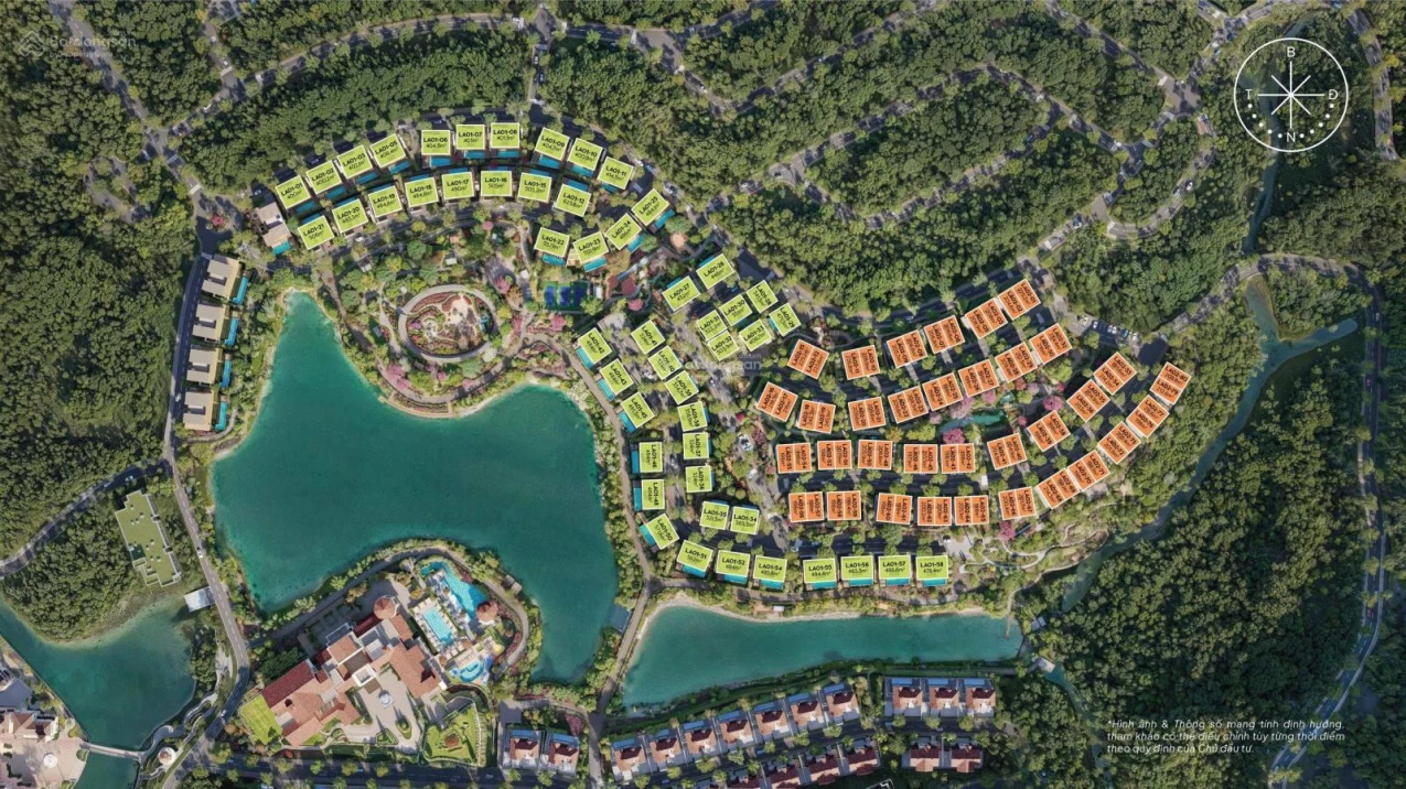 Tặng voucher 1 tỷ | BT song lập 200m² đẹp ven hồ Thanh Xuân Valley - Ảnh 1
