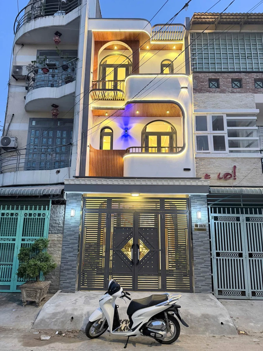 Bán nhà Hóc Môn 76.5m² 4 phòng 7.5 tỷ - Ảnh 1