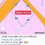 Bán đất góc 2 mặt tiền 978m2 gần biển Lộc An - Ảnh thu nhỏ 3